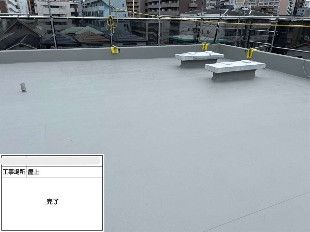 株式会社リスペックの外壁塗装・防水工事の施工写真