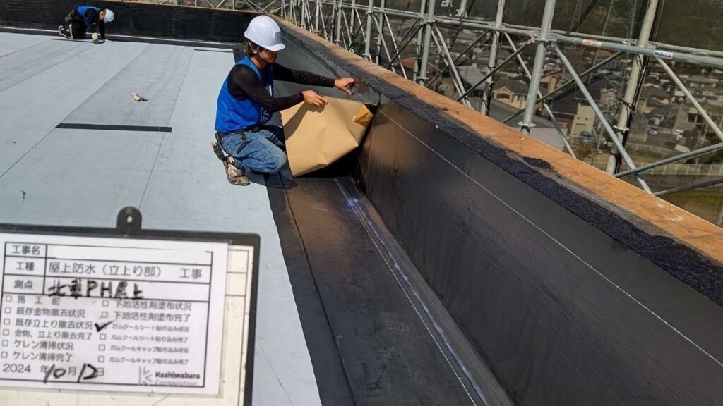 株式会社リスペックの外壁塗装・防水工事の施工写真