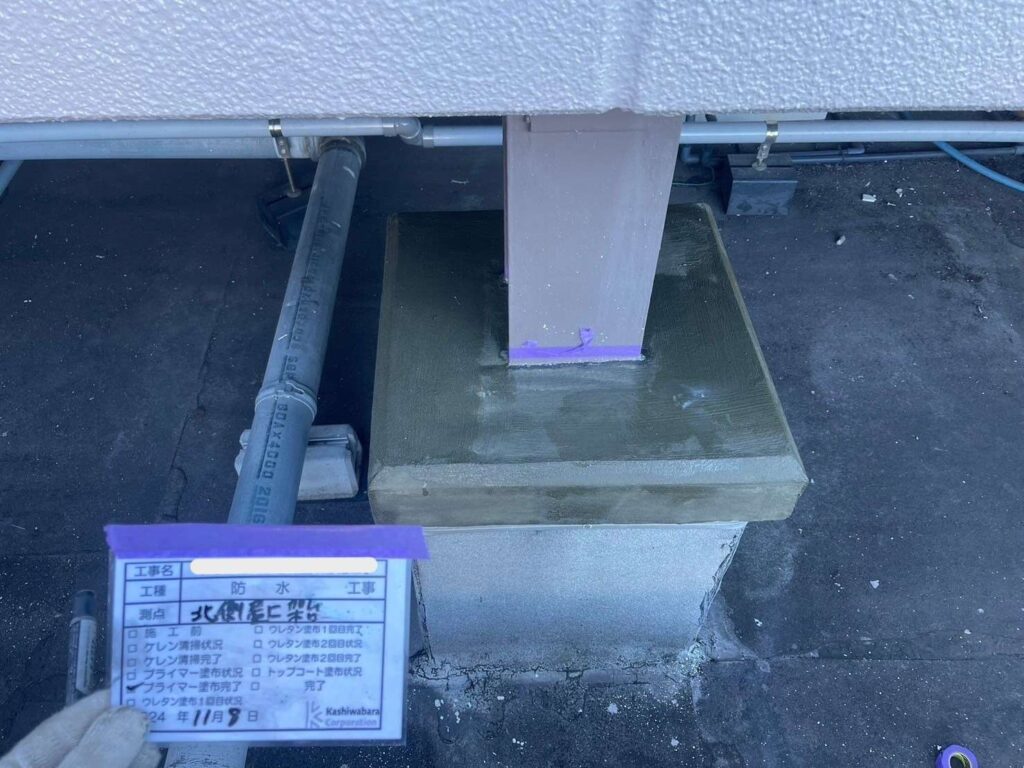 株式会社リスペックの外壁塗装・防水工事の施工写真