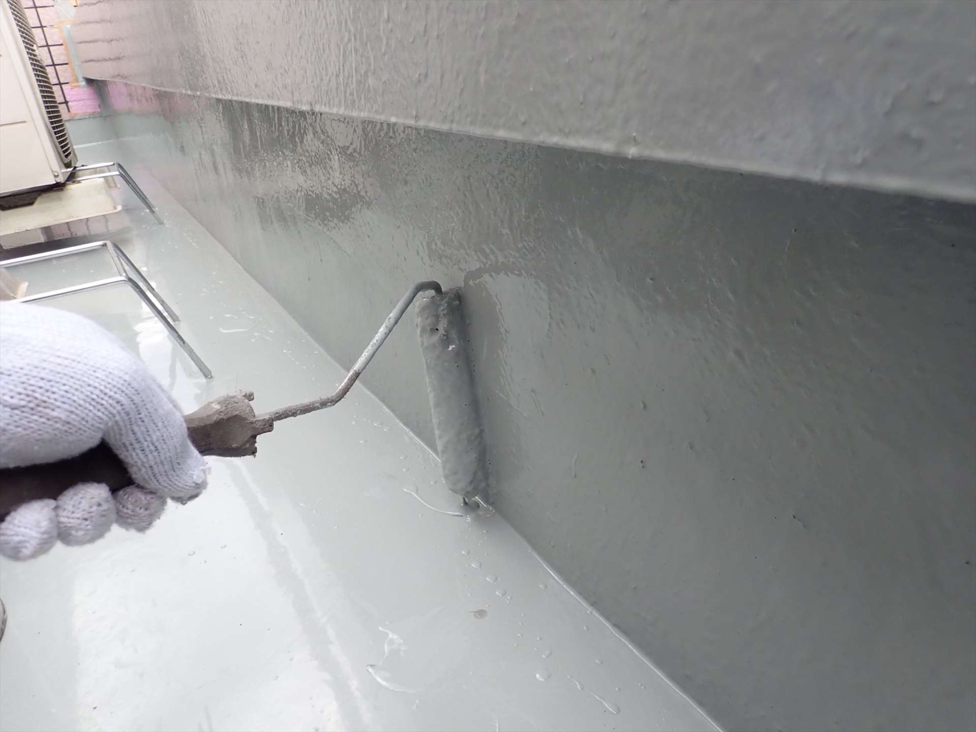 DIYでFRP防水工事の参考画像