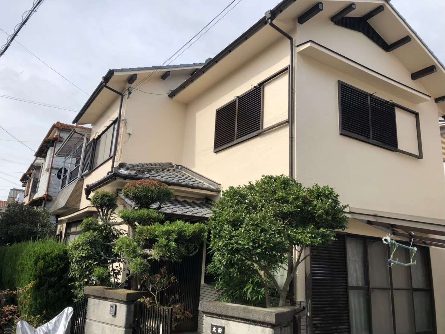 塗装工事と防水工事の参考画像