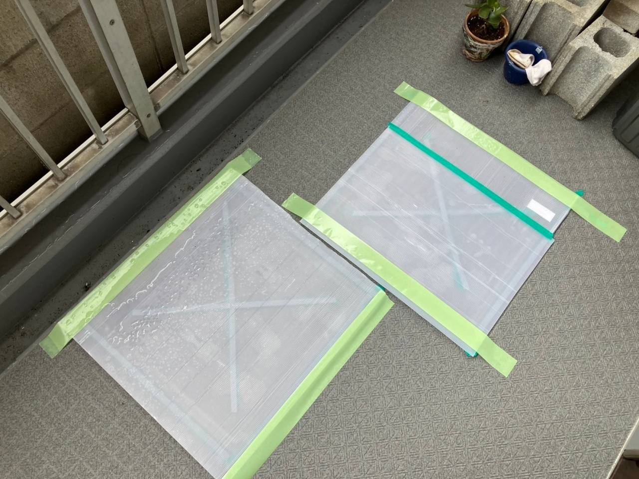 八尾市某アパートの施工完了の参考画像